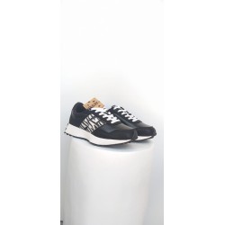 Deportivo sneakers logo zebra black